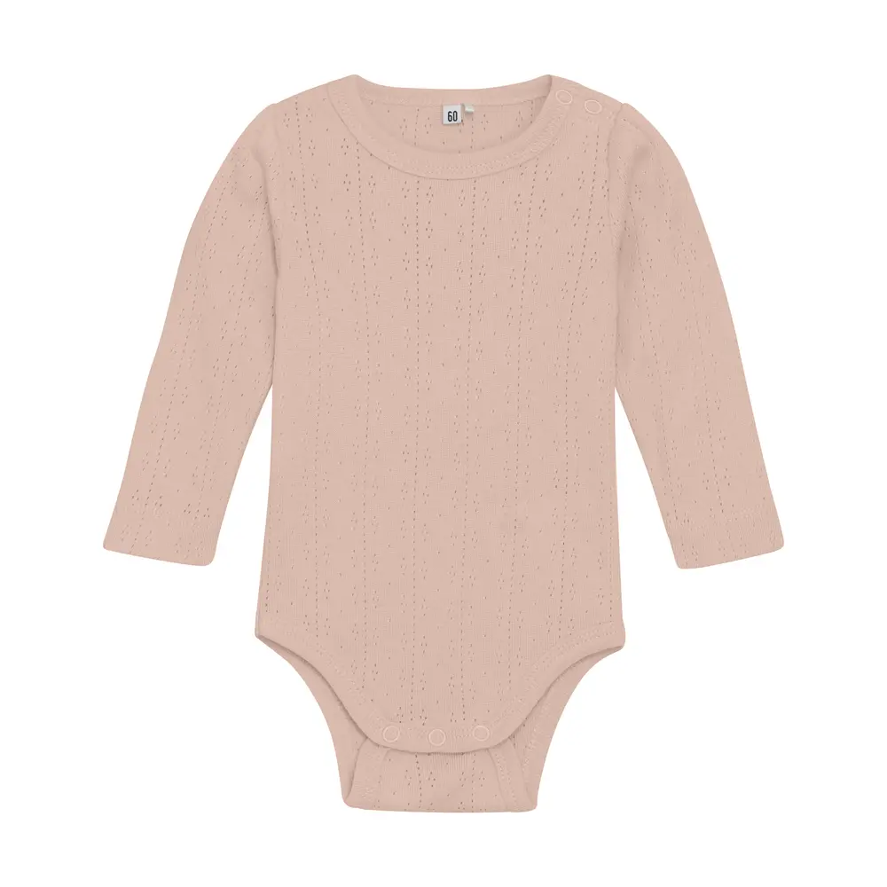 Långärmad Body - Rose Dust - 100 | Barnkläder - Bodys & overaller - Långärmad body | BabyMode
