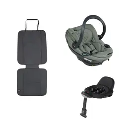 Go Beyond² inkl. bas + sparkskydd - Meadow Green SoftBreeze | Bilbarnstolar | BabyMode