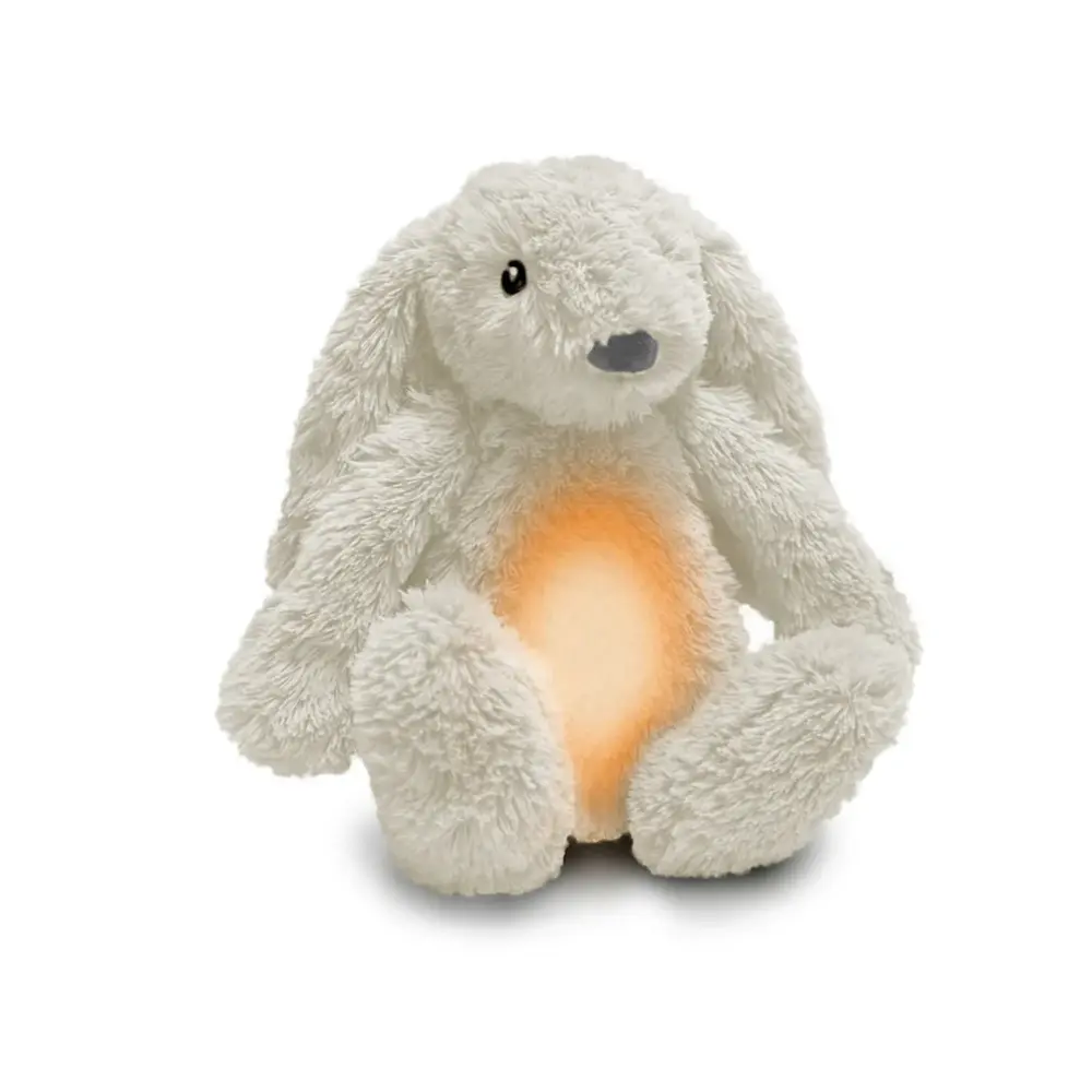 Nattlampan Kaninen Ro - Vit | Barnrum - Inredningsdetaljer - Barnlampor & nattlampor - Mjukisdjurslampor | BabyMode