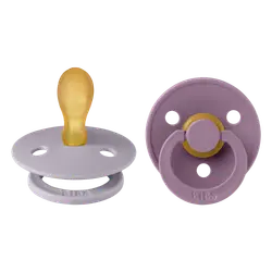 Napp Colour 2-pack Latex Symmetrisk 6-18 mån - Fossil Grey | Baby & Barn - Sköta - Nappar | BabyMode