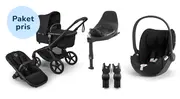 Bugaboo Fox 5 Renew barnvagnspaket med Cybex Cloud T bilbarnstol inkl. bas & adapter
