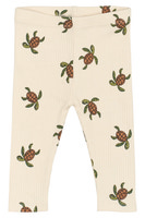 Owen Rib Leggings - WHITE SWAN