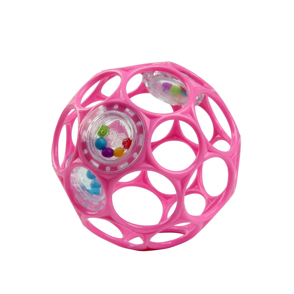 Skallra Boll - Rosa | Leksaker - Babyleksaker - Bitringar & skallror | BabyMode