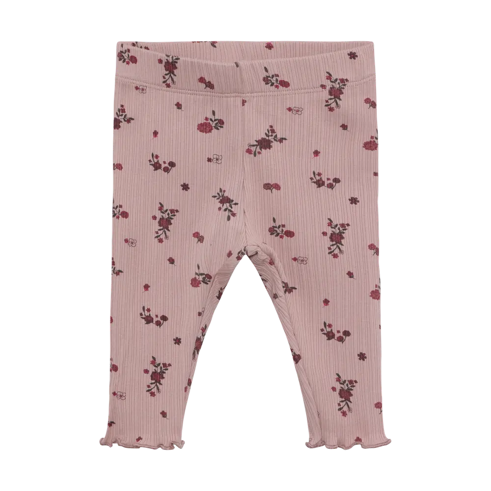 Minymo Rib Leggings - Fawn - 56
