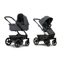 Geo3 Duovagn - Stone Grey | Barnvagnar - Duovagnar - Alla duovagnar | BabyMode