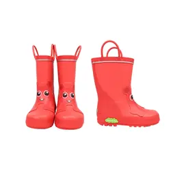 Babblarna Bobbo Gummistövel - Röd