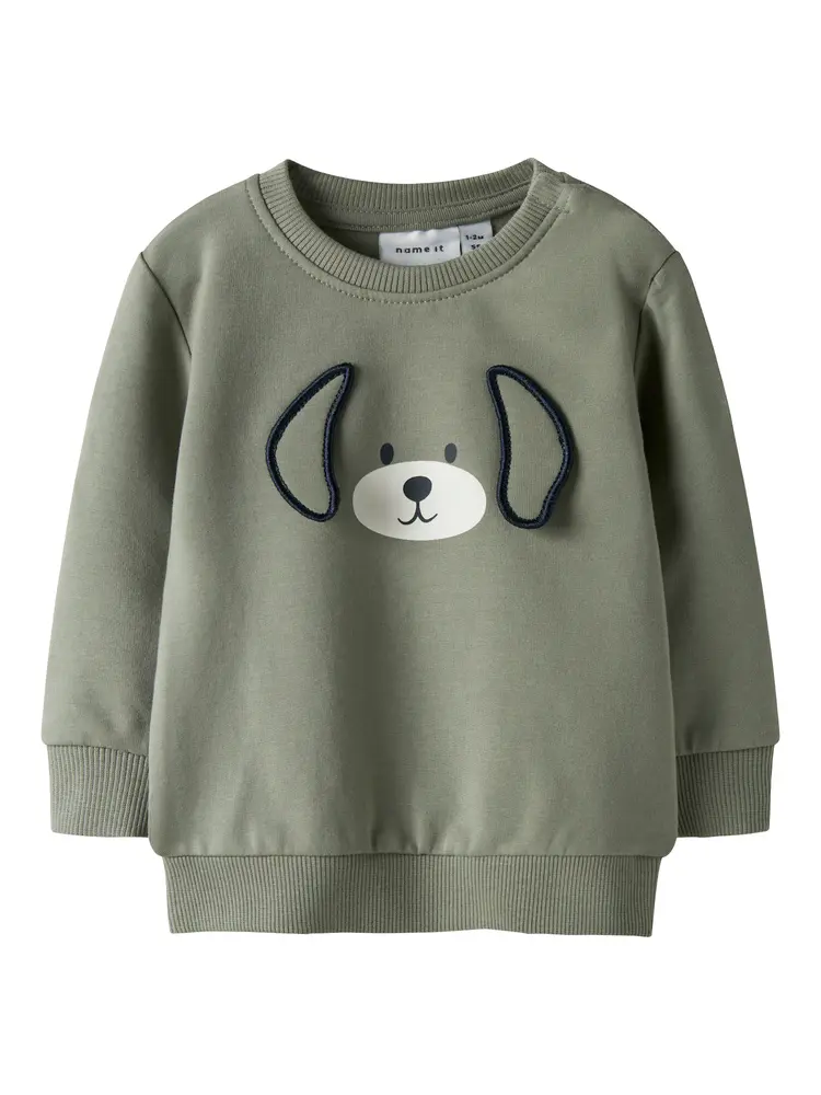 Tobias Sweatshirt - Shadow - 80 | Barnkläder - Toppar - Koftor, västar & tröjor | BabyMode