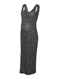 Tenna Jrs Midi Tank Klänning - Grey | Graviditet & Amning - Gravidkläder - Klänningar & kjolar | BabyMode