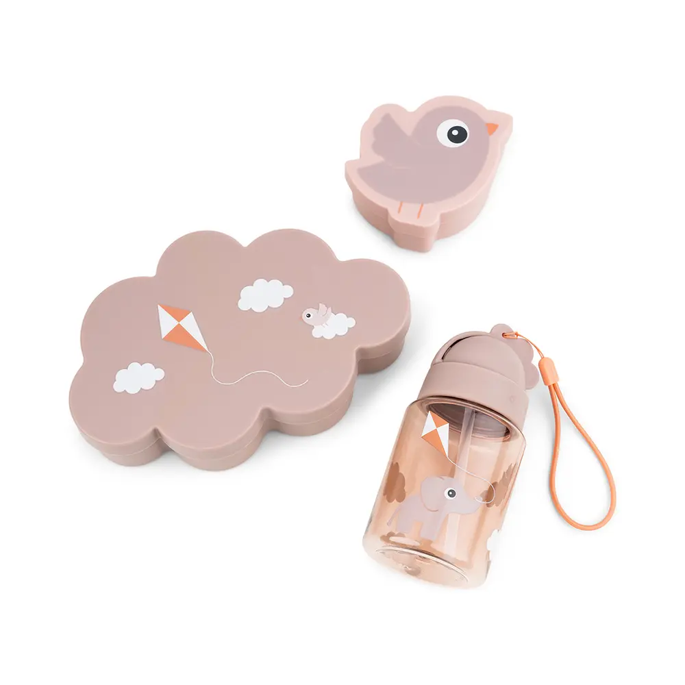 Snackbox 3-pack Playground - Powder | Baby & Barn - Äta - Matlådor & vattenflaskor | BabyMode
