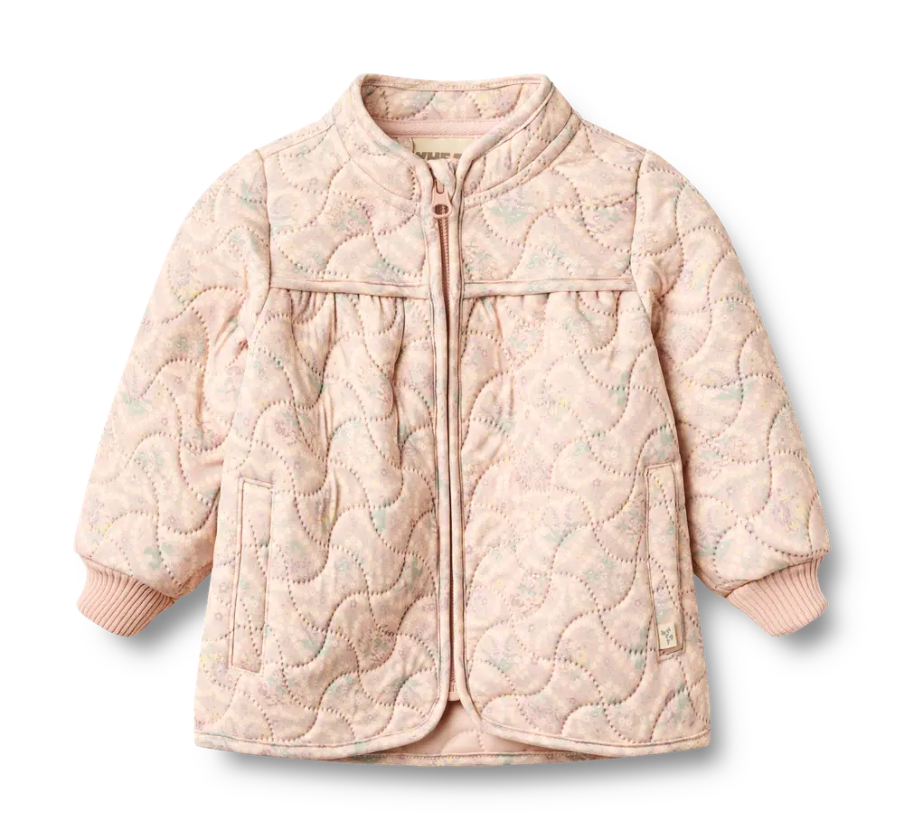 Wheat Termojacka Thilde - Heart Flowers - 92 | Barnkläder - Ytterplagg - Termokläder | BabyMode