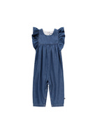Molo Fifi Hängselbyxor - Mid Blue Wash