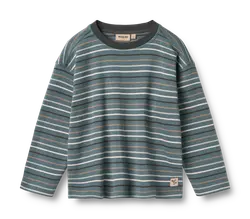 Hans Långärmad T-Shirt - Blue multi stripe | Kläder - Toppar - Blusar | BabyMode