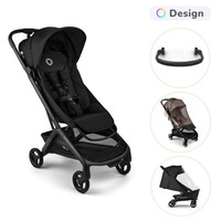 Bugaboo Butterfly 2 Sittvagn Med Bygel, Insektsnät Och Regnskydd - Black/Heritage Black