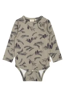 Långärmad Body - Pine | Kläder - Bodys & overaller - Långärmad body | BabyMode