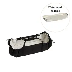 SleepCarrier X + Madrasskydd - Matte black | Barnvagnar | BabyMode