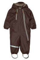 PU Vinteroverall 2 Zip Recycled - French roast