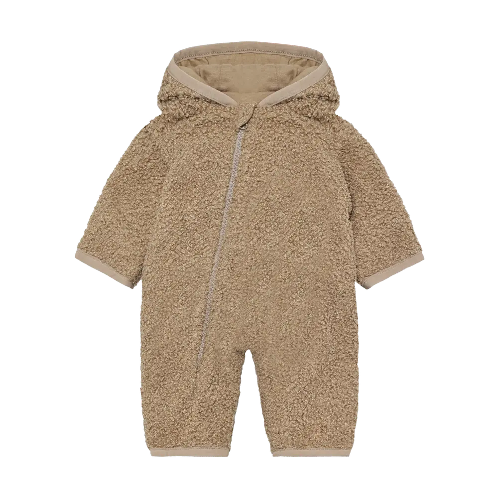 Teddyoverall - Silver Mink Melange - 86/92 | Barnkläder - Ytterplagg - Barnvagnsoveraller | BabyMode