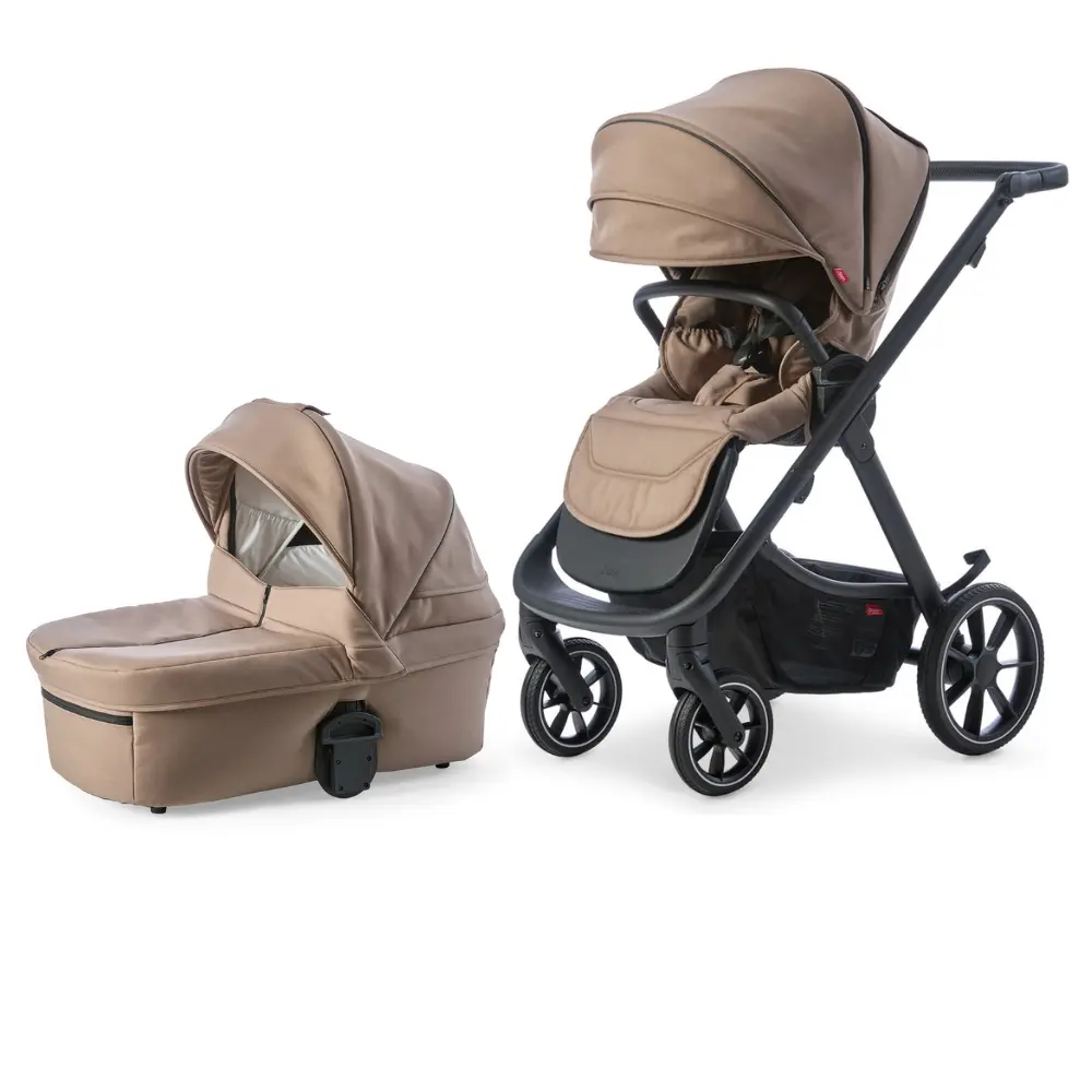 Odder Evoke Duovagn - Sandstone | Barnvagnar - Duovagnar - Alla duovagnar | BabyMode