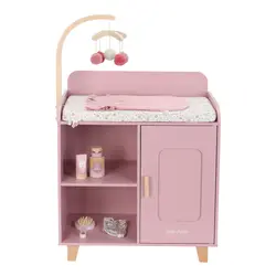 Babykommod, rosa | Leksaker - Dockor & figurer - Tillbehör för dockor | BabyMode