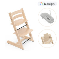 Stokke® Tripp Trapp Stol Bok Inkl. Newborn Set & Babyset - Natural