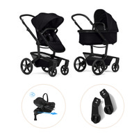 Joolz Day5 Barnvagn Med Maxi-Cosi Pebble Slide Pro Och Babyskyddsadapter - Space Black/Onyx Black