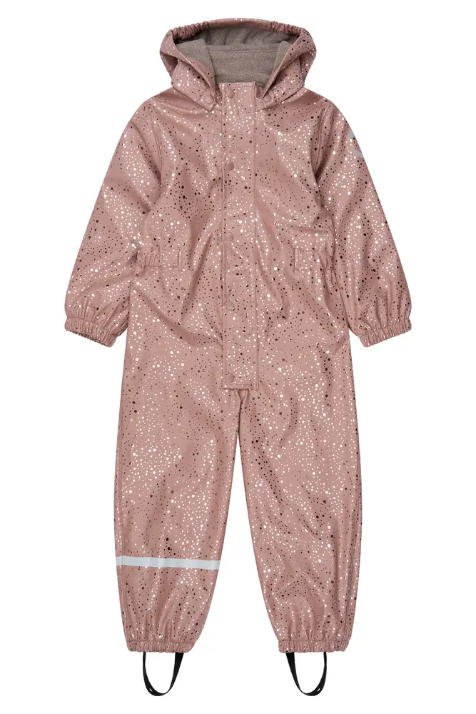 Mikk-Line Regnoverall M. Fleece - Foil Dot  - 74