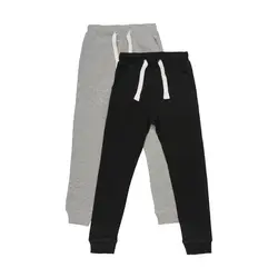 Sweatpants 2-pack - Grey/Black | Kläder - Underdelar - Byxor | BabyMode