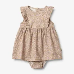 Bodyklänning Vianna - Lilac Flower Meadow | Kläder - Toppar - Klänningar - Bodyklänningar | BabyMode