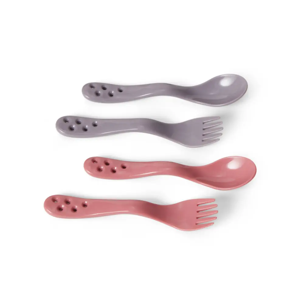 Bambino Little Scooper! Gaffel Och Sked | Baby & Barn - Äta - Bestick | BabyMode