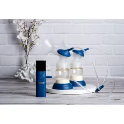 Bröstpump Elektrisk Camino Premium Dubbel - Blå | Graviditet & Amning - Amning - Bröstpumpar - Elektriska bröstpumpar | BabyMode