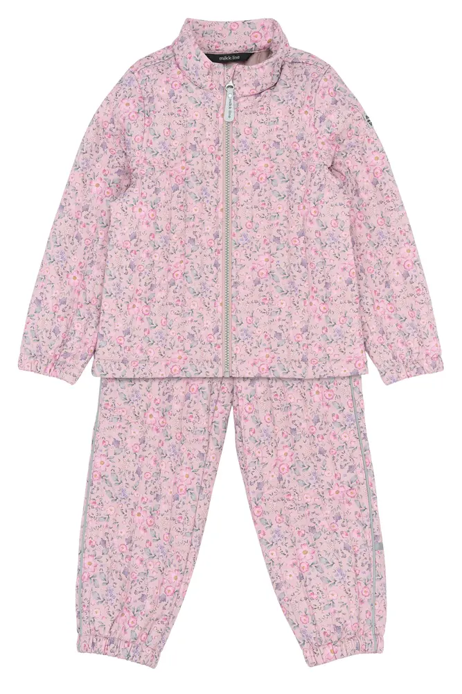 Thermo Set m. Tryck - Buble Flower AOP - 122 | Barnkläder - Ytterplagg - Termokläder | BabyMode