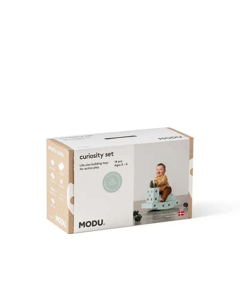 Curiosity Byggsats - Ocean Mint/Forest Green | Leksaker - Aktivitetsleksaker - Motorikleksaker | BabyMode