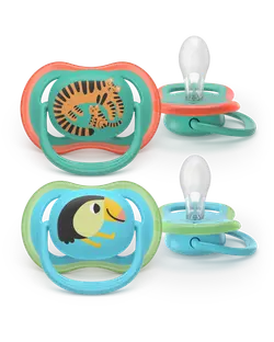 Ultra Air napp, 6–18 m, blå/turkos | Baby & Barn - Sköta - Nappar | BabyMode