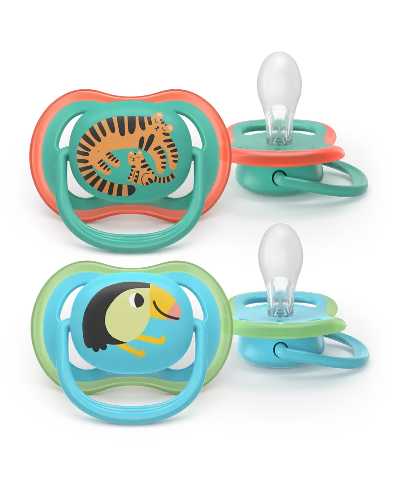 Ultra Air napp, 6–18 m, blå/turkos | Baby & Barn - Sköta - Nappar | BabyMode