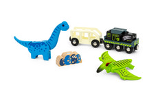Batteritåg med Dinosaurier