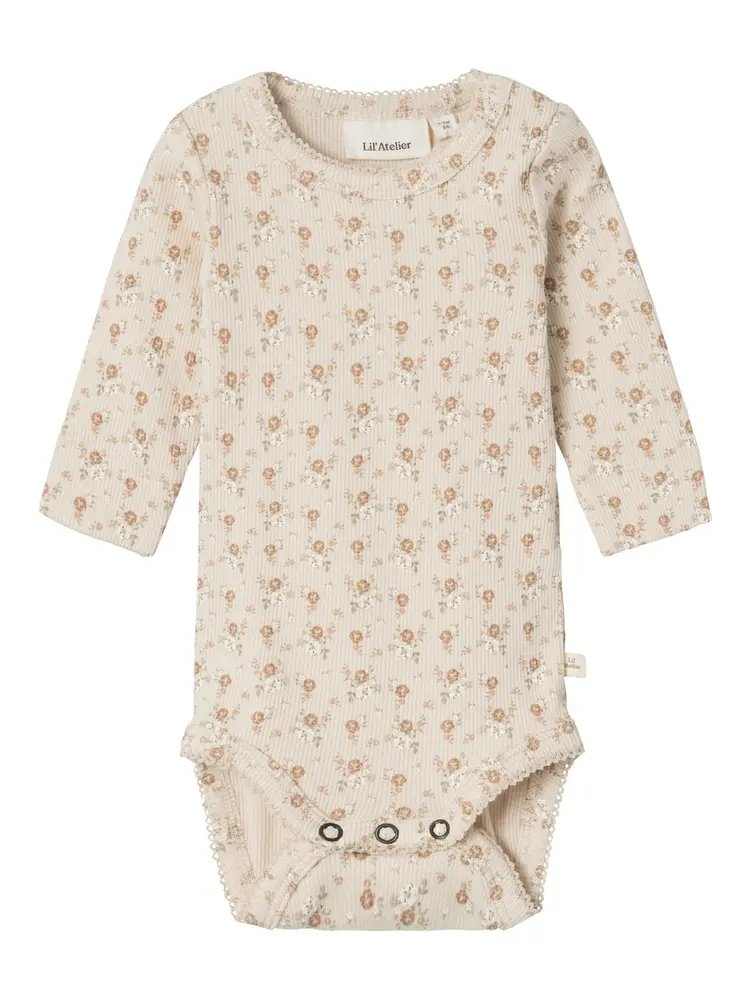 Gago Långärmad Body Slim - Sheer Bliss - 80 | Barnkläder - Bodys & overaller - Långärmad body | BabyMode