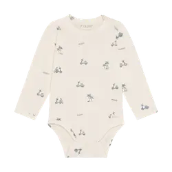 Långärmad Body - Mountain Spring | Kläder - Bodys & overaller - Långärmad body | BabyMode