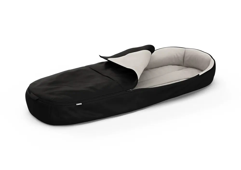 Thule Stroller Footmuff Åkpåse - Black | Barnvagnar - Barnvagnstillbehör - Åkpåsar | BabyMode