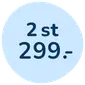 2 st för 299 kr