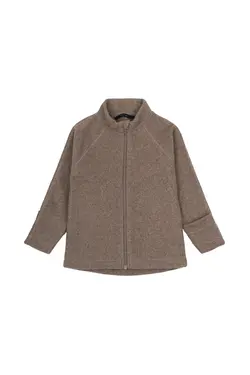 Jacka Bomull/Fleece - Melange Denver | Kläder - Ytterplagg - Softshell & fleece - Fleece | BabyMode