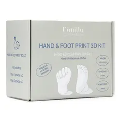 3D Hand- och Fotavtryck Set | Leksaker - Kreativ lek - Hand- och fotavtryck | BabyMode