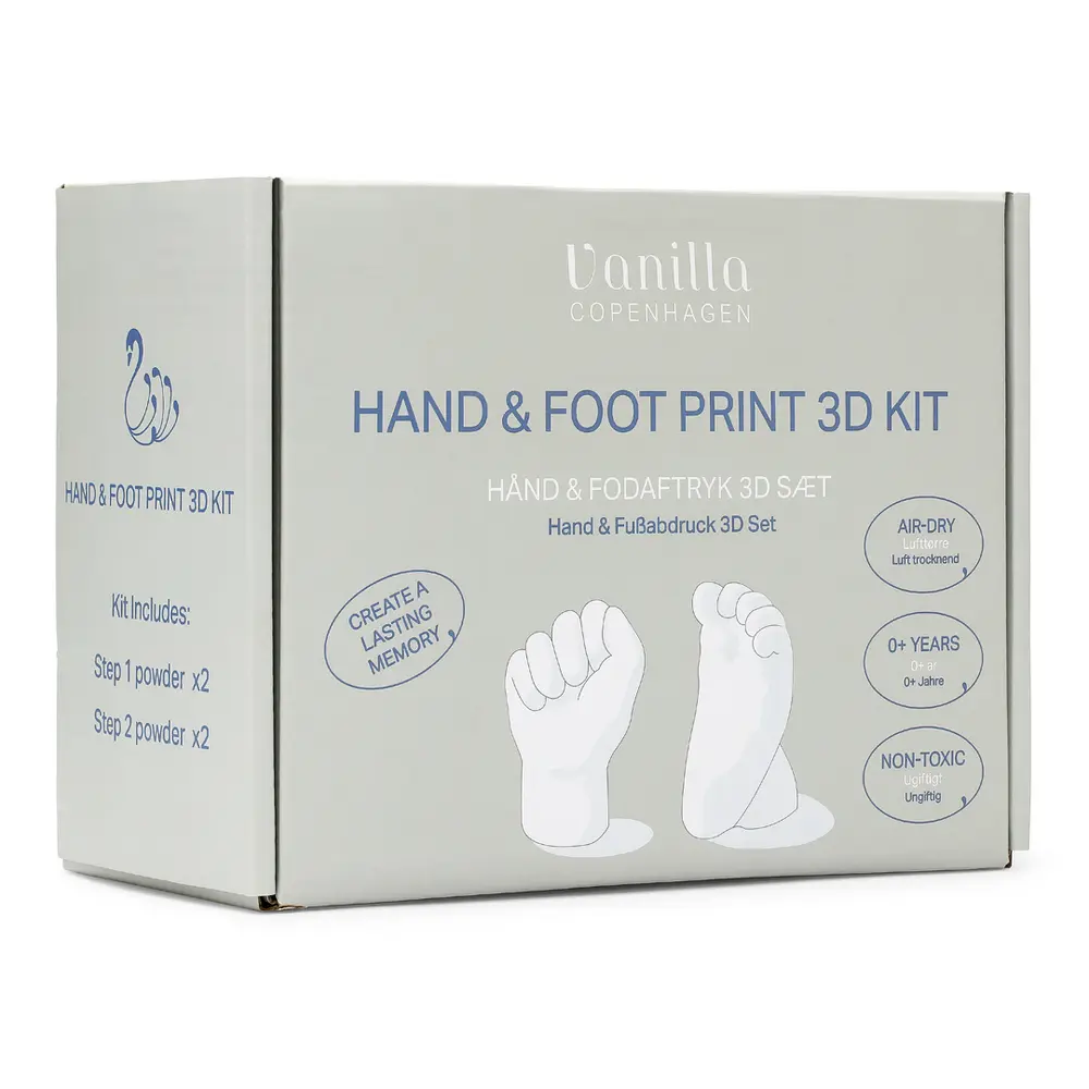 3D Hand- och Fotavtryck Set | Leksaker - Kreativ lek - Hand- och fotavtryck | BabyMode