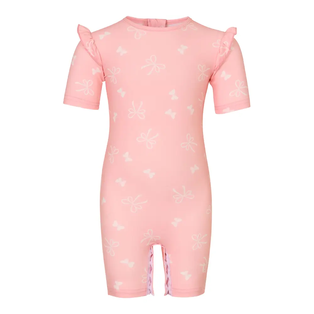 Baddräkt - Butterfly & Bow - English Rose - 3-6 MDR. | Barnkläder - Badkläder - UV-badkläder | BabyMode