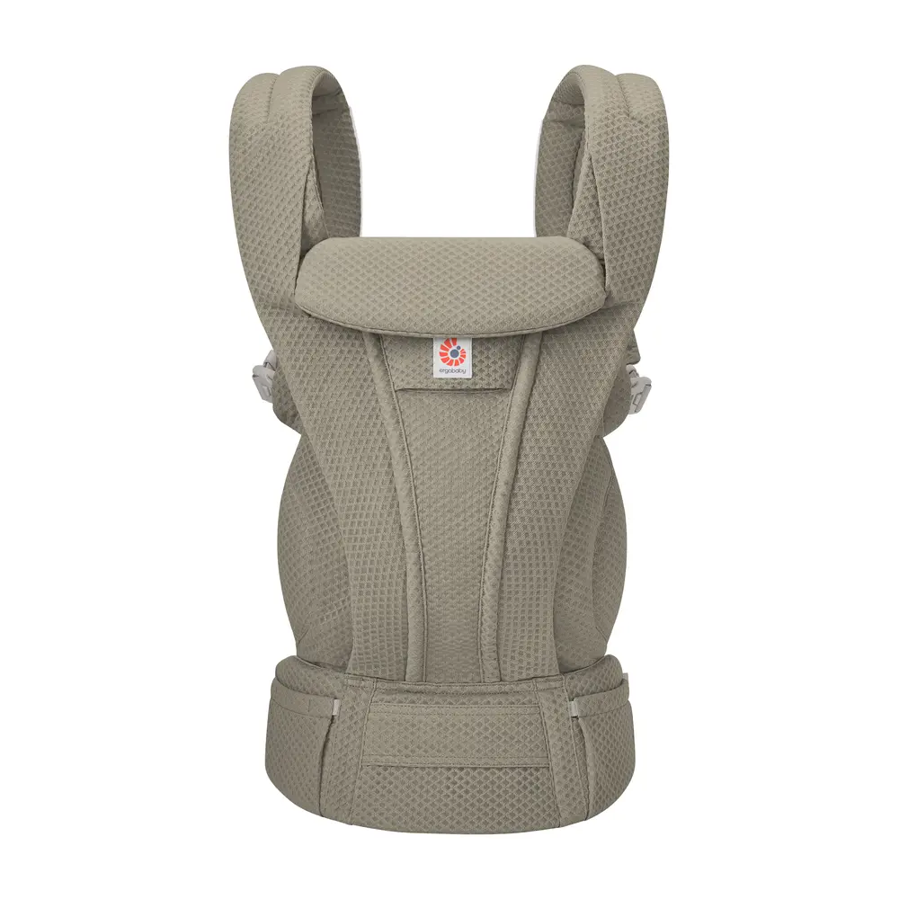 Ergobaby Omni Deluxe Bärsele Mesh - Soft Olive | Baby & Barn - Bärselar & bärsjalar - Bärselar | BabyMode