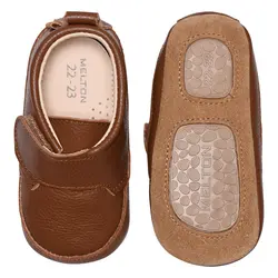 Luxury Lädertofflor - Tortoise Shell | Skor - Inneskor & tofflor - Tofflor | BabyMode