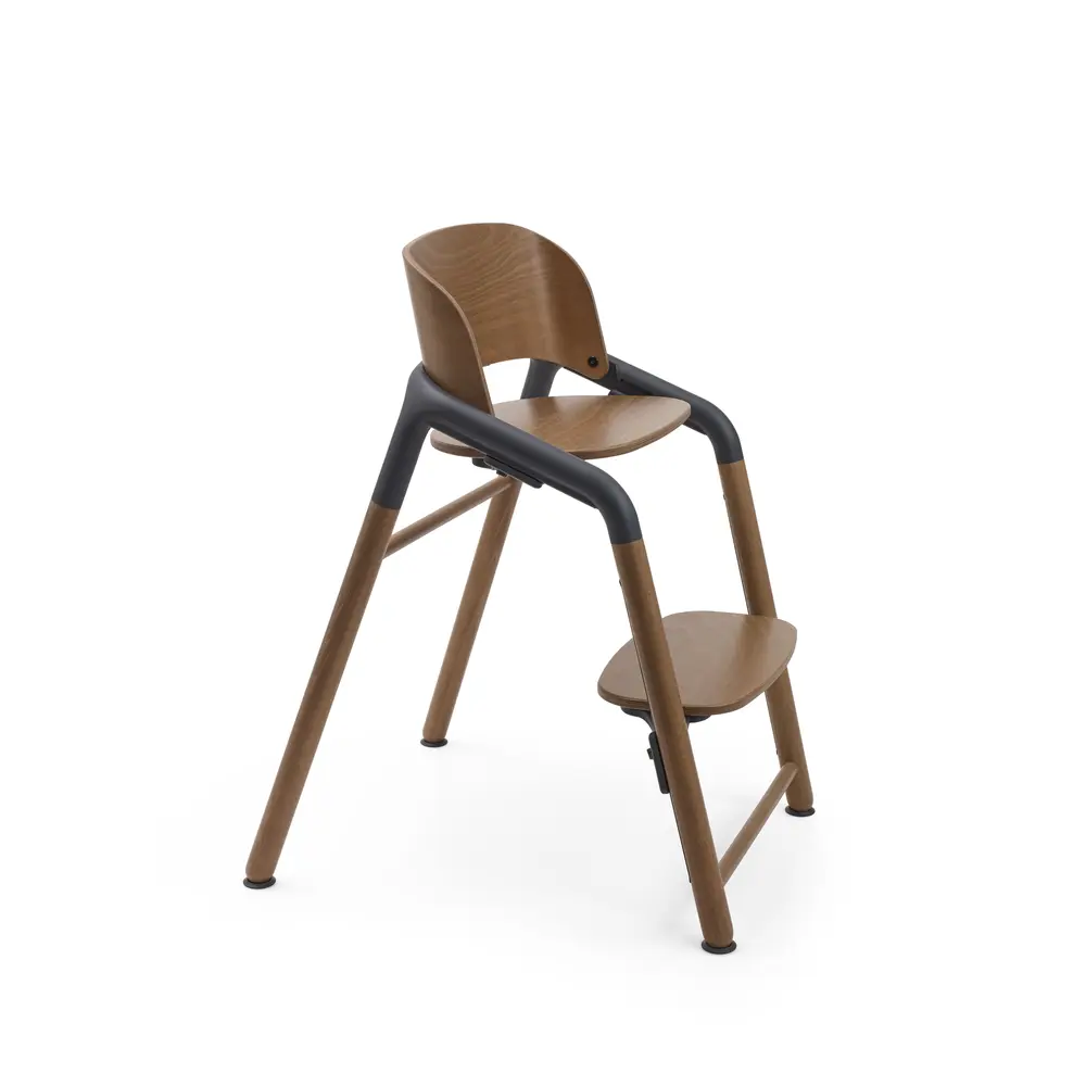 Bugaboo Giraffe Barnstol - Wood/Grey | Baby & Barn - Äta - Barnstolar & tillbehör - Barnstolar utan tillbehör | BabyMode