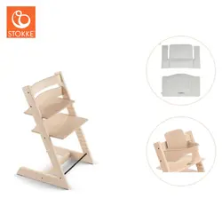 Tripp Trapp inkl. Babyset & Dyna - Natural | Baby & Barn | BabyMode