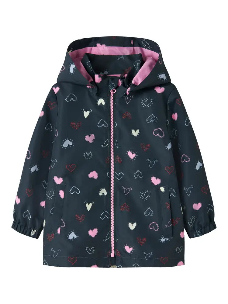 Maxi Jacka m. Tryck - Dark Sapphire - 86 | Barnkläder - Toppar - Jacka | BabyMode