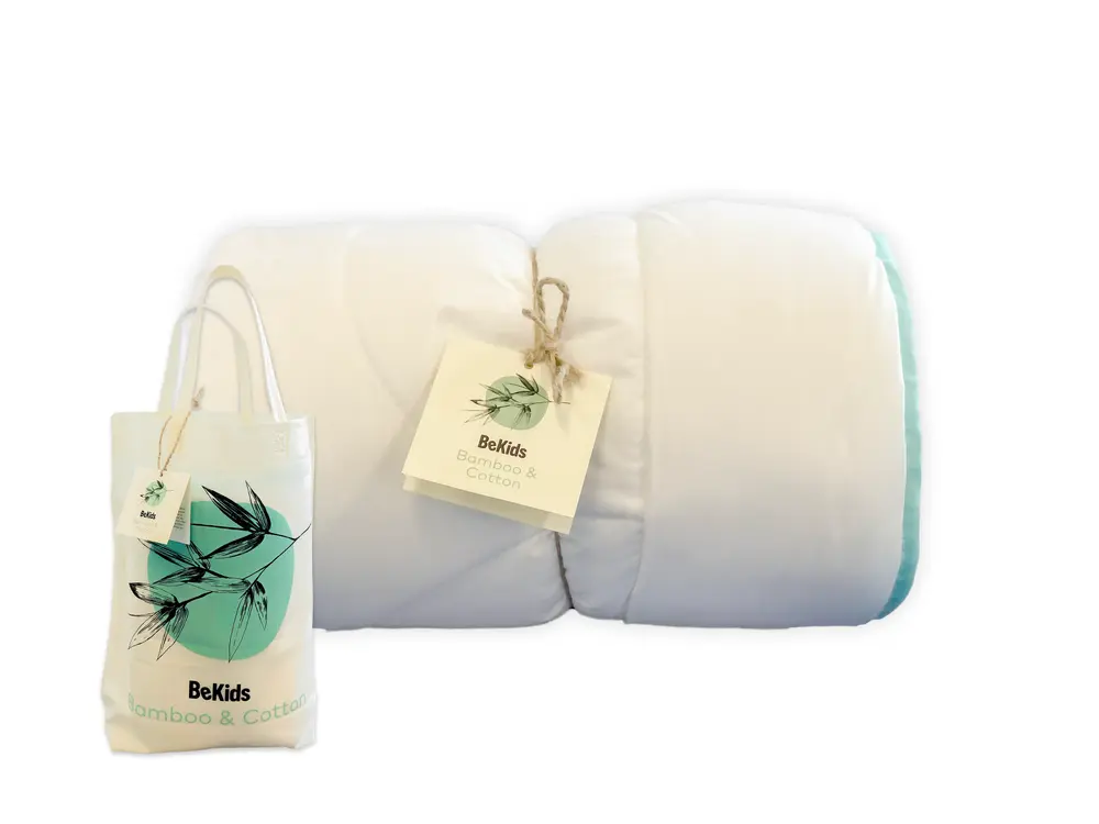 Täcke Spjälsäng Bambu 100x140 cm - Vit | Barnrum - Täcken & kuddar - Täcken - Juniortäcken | BabyMode