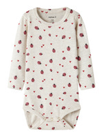 Haline Långärmad Body - Peyote melange